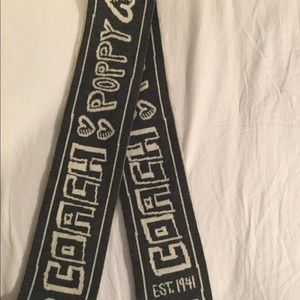 Authentic Coach scarf doble wear